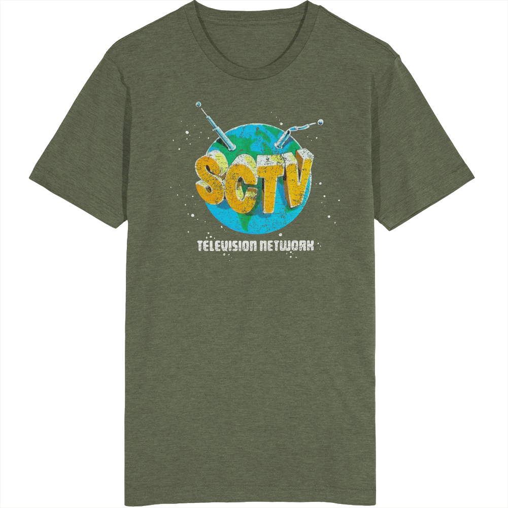 Sctv Second City Television Retro Grunge Unisex Soft Cotton Tee T Shirt