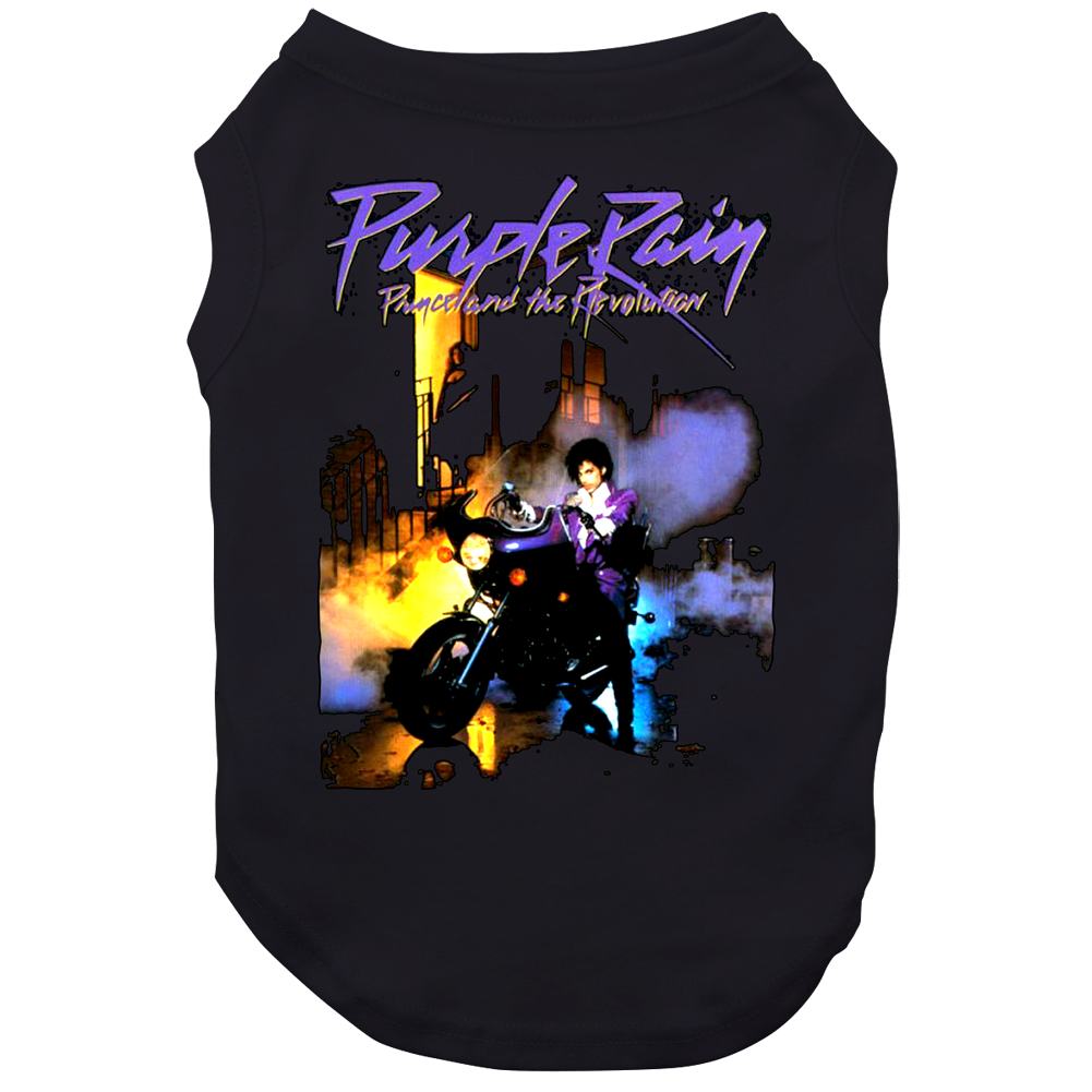 Purple Rain Prince Dog Unisex Soft Cotton Tee Dog Purple Rain Prince Dog Unisex Soft Cotton Tee Dog