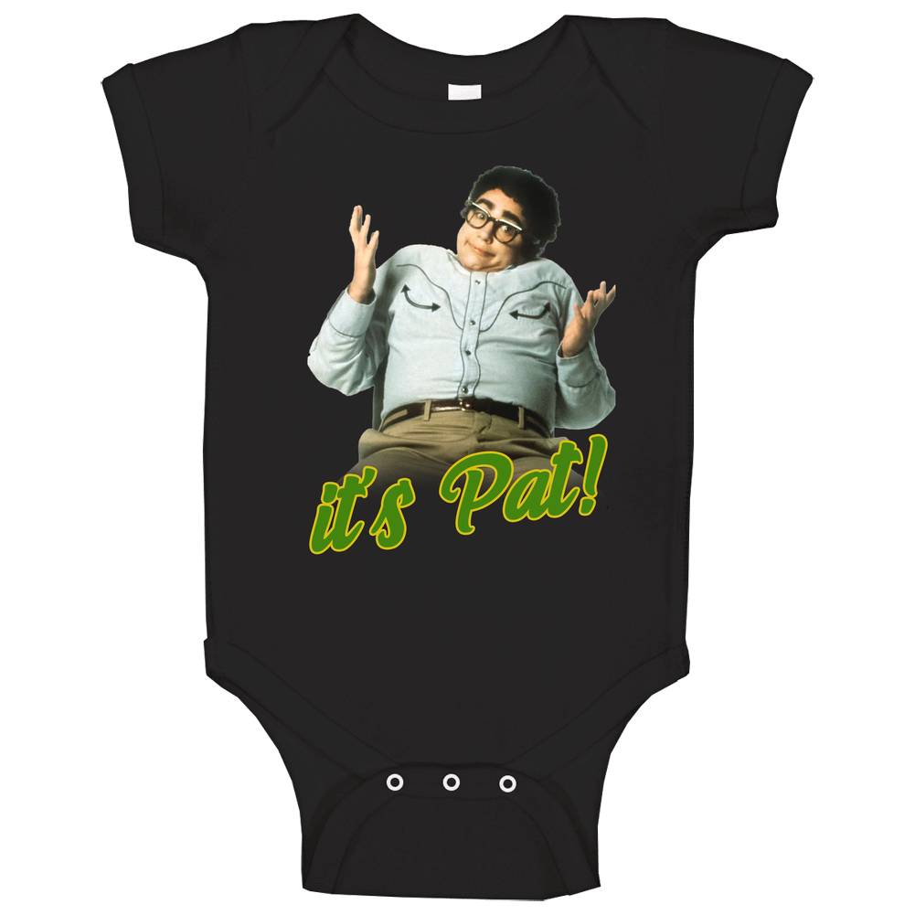 It's Pat Snl Stanley Desantis 90s Unisex Soft Cotton Tee Baby One Piece It's Pat Snl Stanley Desantis 90s Unisex Soft Cotton Tee Baby One Piece