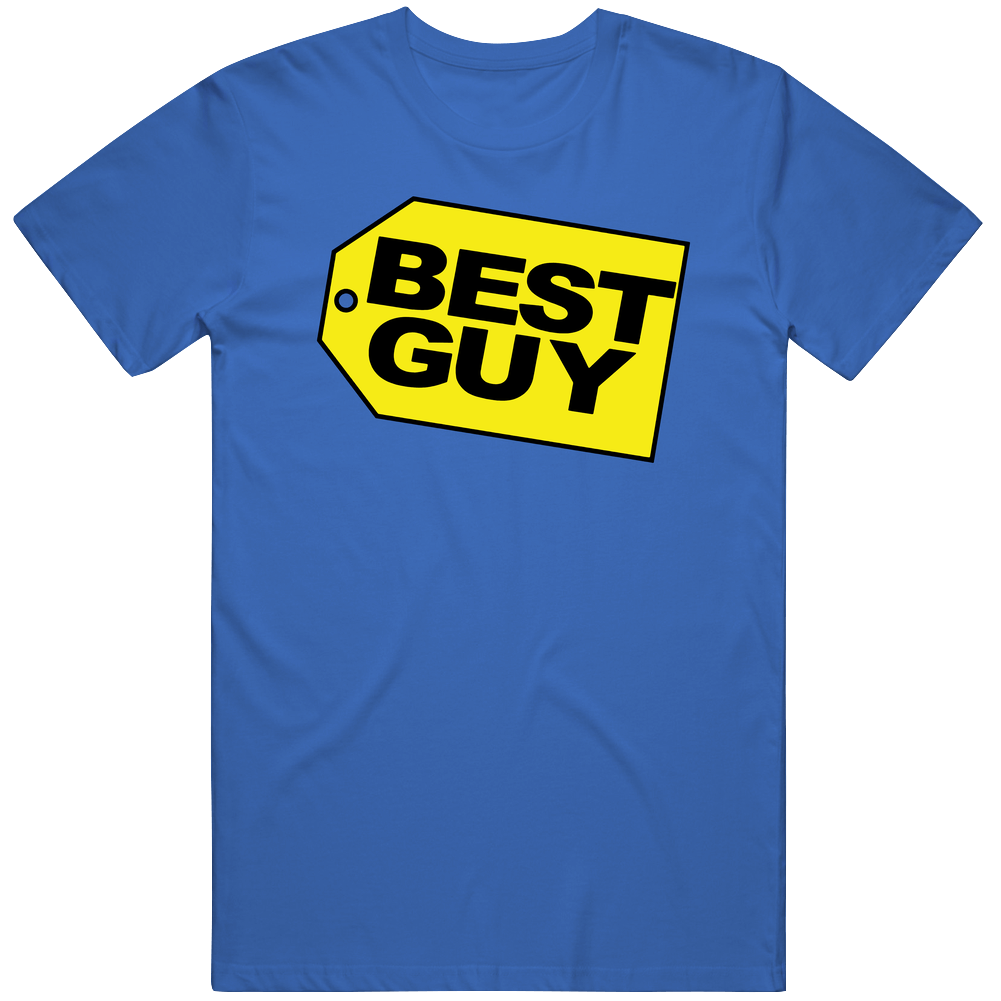 Best Guy Best Buy Logo Parody Funny Unisex Soft Cotton Tee T Shirt