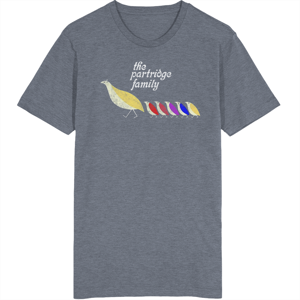 The Partridge Family Vintage Tv Show Unisex Soft Cotton Tee T Shirt