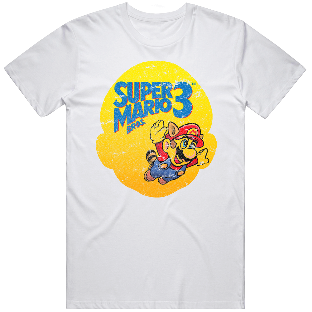 Super Mario Bros Video Game Unisex Soft Cotton Tee T Shirt