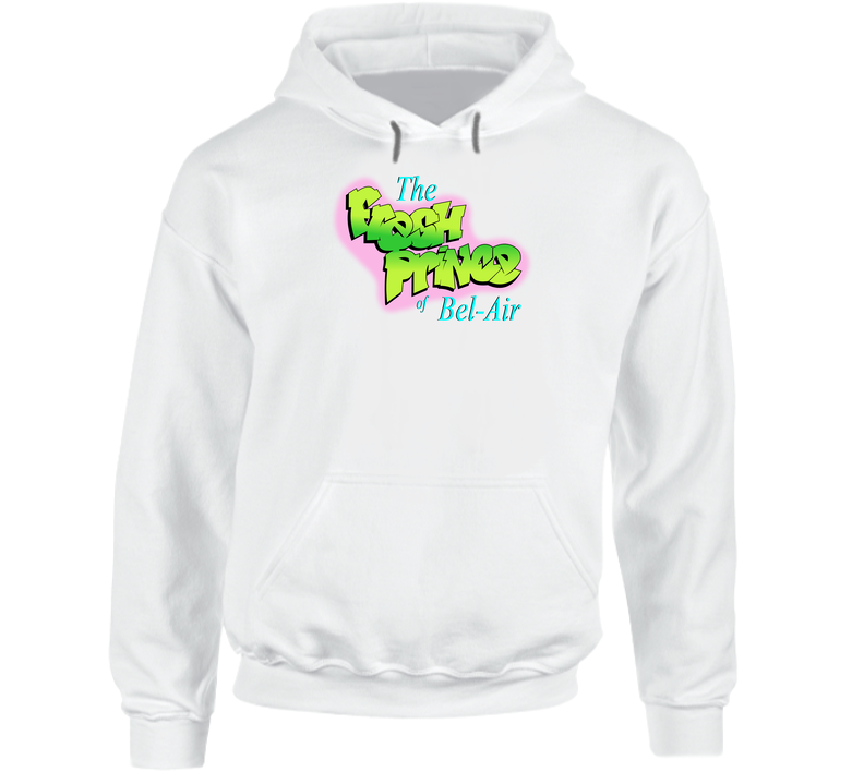 Fresh Prince Of Bel-air Logo Will Smith Retro 90s Tv Show Fan Unisex Soft Cotton Tee Hoodie