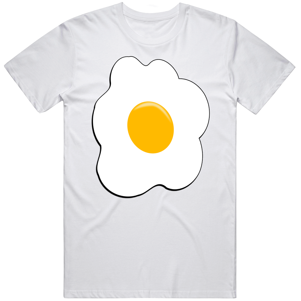 Fried Egg Funny Group Halloween Costume Unisex Soft Cotton Tee T Shirt Fried Egg Funny Group Halloween Costume Unisex Soft Cotton Tee T Shirt