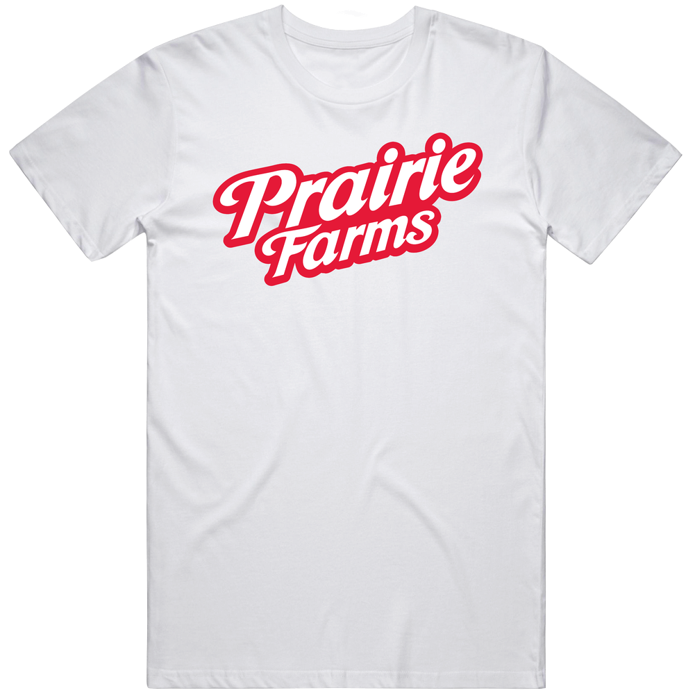 Prairie Farms Dairy Milk Dairy Producer Unisex Soft Cotton Tee T Shirt