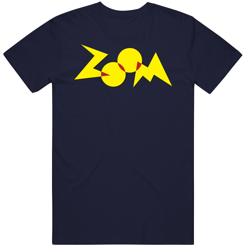 Zoom 90s Kids Tv Show Navy Unisex Soft Cotton Tee T Shirt