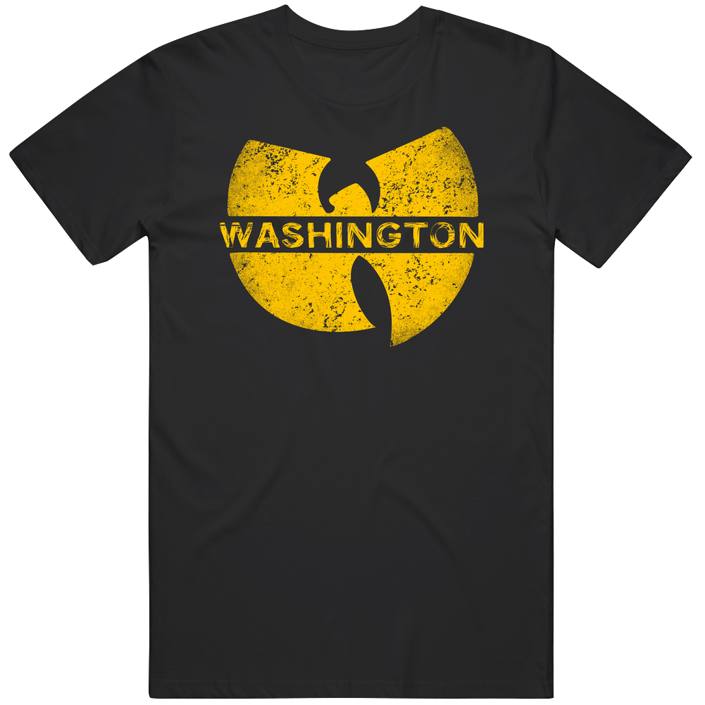 Washington  W Word Cool Wutang Logo Parody Unisex Soft Cotton Tee T Shirt