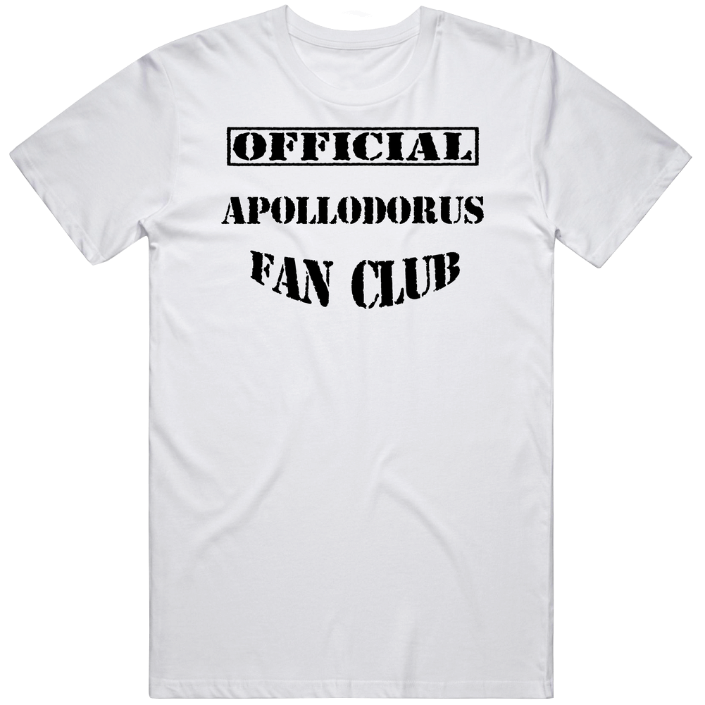 Apollodorus Fan Club Favorite Character Novel Book Unisex Soft Cotton Tee T Shirt Apollodorus Fan Club Favorite Character Novel Book Unisex Soft Cotton Tee T Shirt