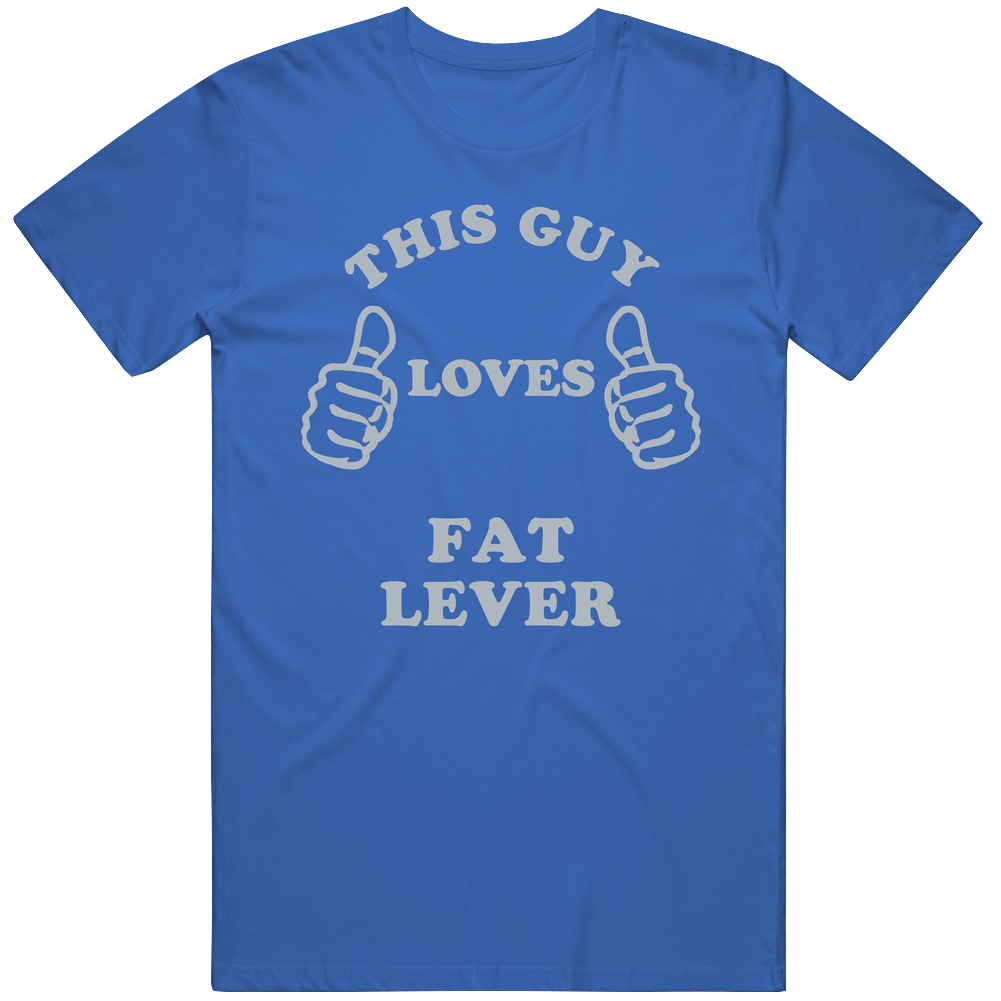 Fat Lever This Guy Loves Dallas Texas Sports Basketball Unisex Soft Cotton Tee T Shirt