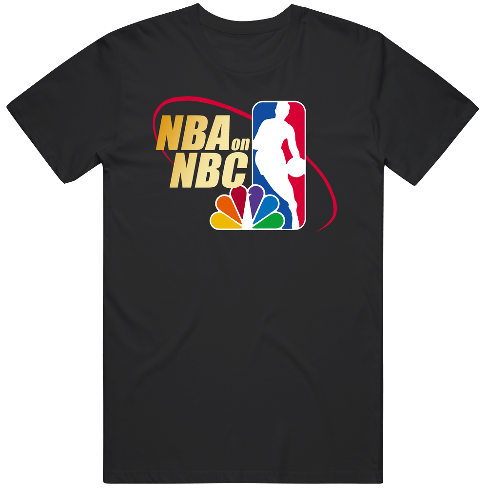 Nba On Nbc Retro Basketbal Intro Basketball Fan Unisex Soft Cotton Tee T Shirt