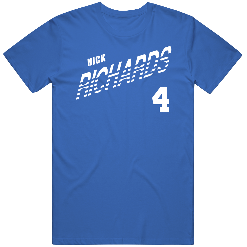 Nick Richards 4 Favorite Player Kentucky College Basketball Fan Unisex Soft Cotton Tee T Shirt