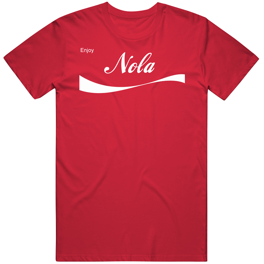 Nola Enjoy Cola Parody Custom Name Unisex Soft Cotton Tee T Shirt Nola Enjoy Cola Parody Custom Name Unisex Soft Cotton Tee T Shirt
