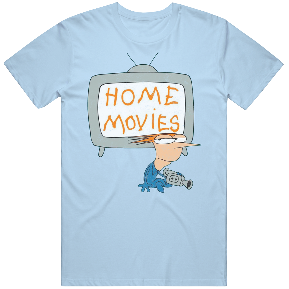 Home Movies Tv Cartoon Unisex Soft Cotton Tee T Shirt Home Movies Tv Cartoon Unisex Soft Cotton Tee T Shirt