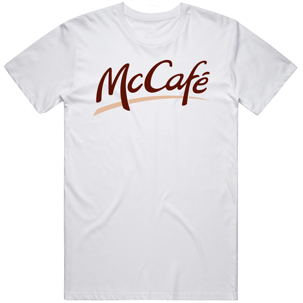 Mccafe Popular Bakery Restaurant Cafe Unisex Soft Cotton Tee T Shirt