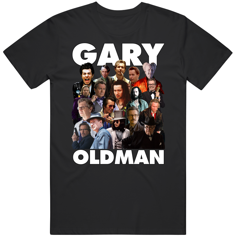 Gary Oldman Favorite Hollywood Celeb Actor Mashup Super Fan Gift Unisex Soft Cotton Tee T Shirt Gary Oldman Favorite Hollywood Celeb Actor Mashup Super Fan Gift Unisex Soft Cotton Tee T Shirt