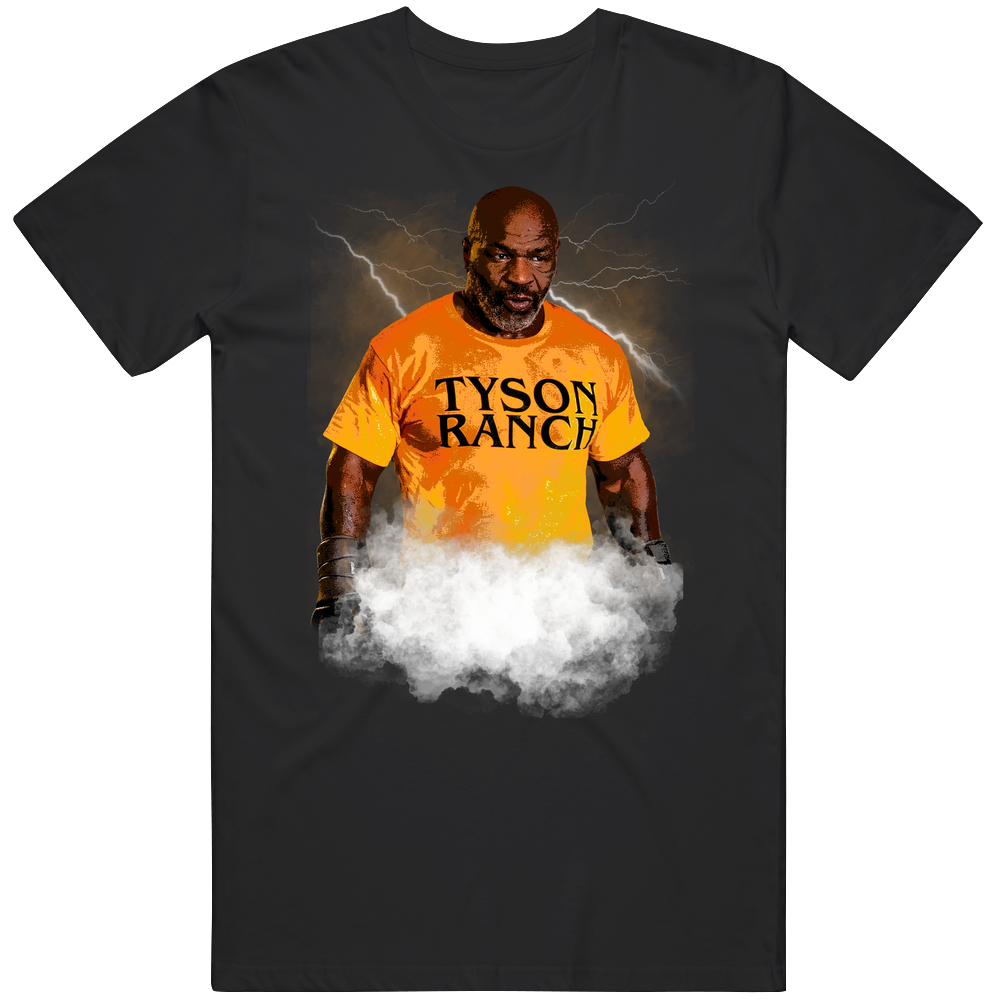 Mike Tyson Ranch Unisex Soft Cotton Tee T Shirt Mike Tyson Ranch Unisex Soft Cotton Tee T Shirt