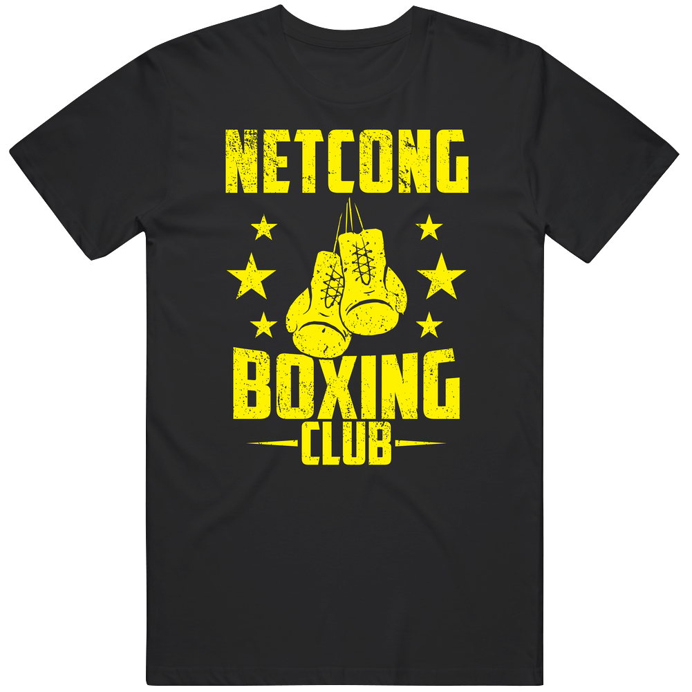 Netcong New Jersey Boxing Club Cool Sports Fitness Unisex Soft Cotton Tee T Shirt