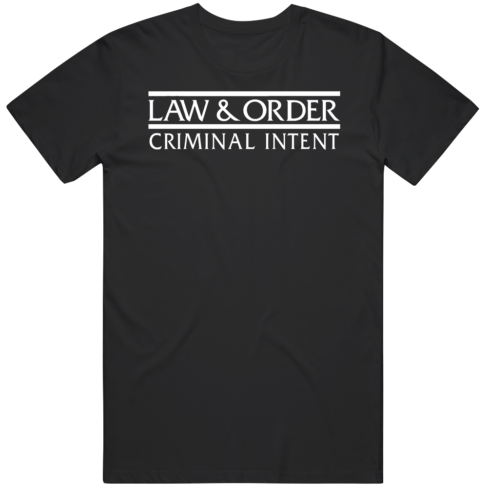Law And Order Criminal Intent Tv Show Fan Unisex Soft Cotton Tee T Shirt Law And Order Criminal Intent Tv Show Fan Unisex Soft Cotton Tee T Shirt