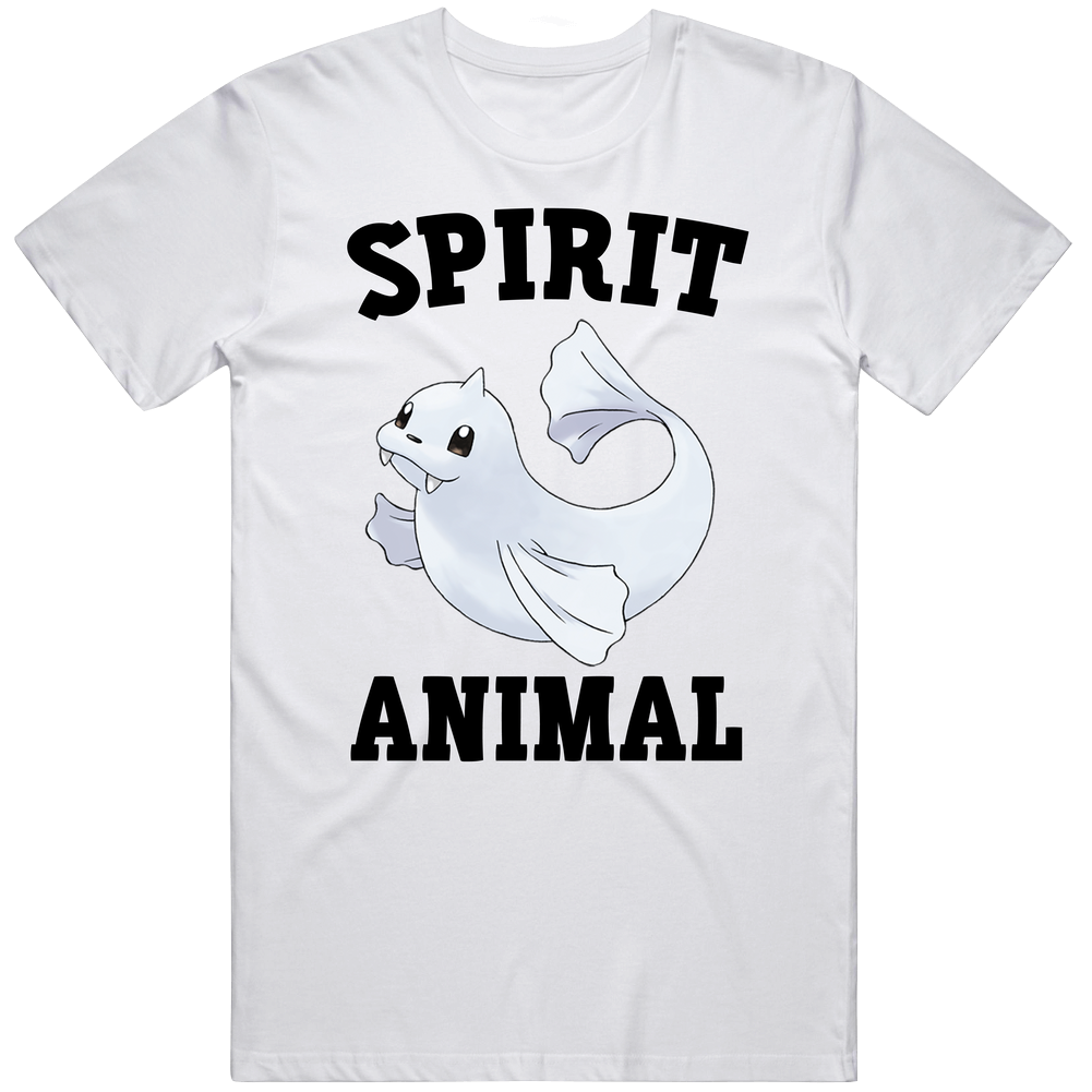 Dewgong Is My Spirit Animal Unisex Soft Cotton Tee T Shirt