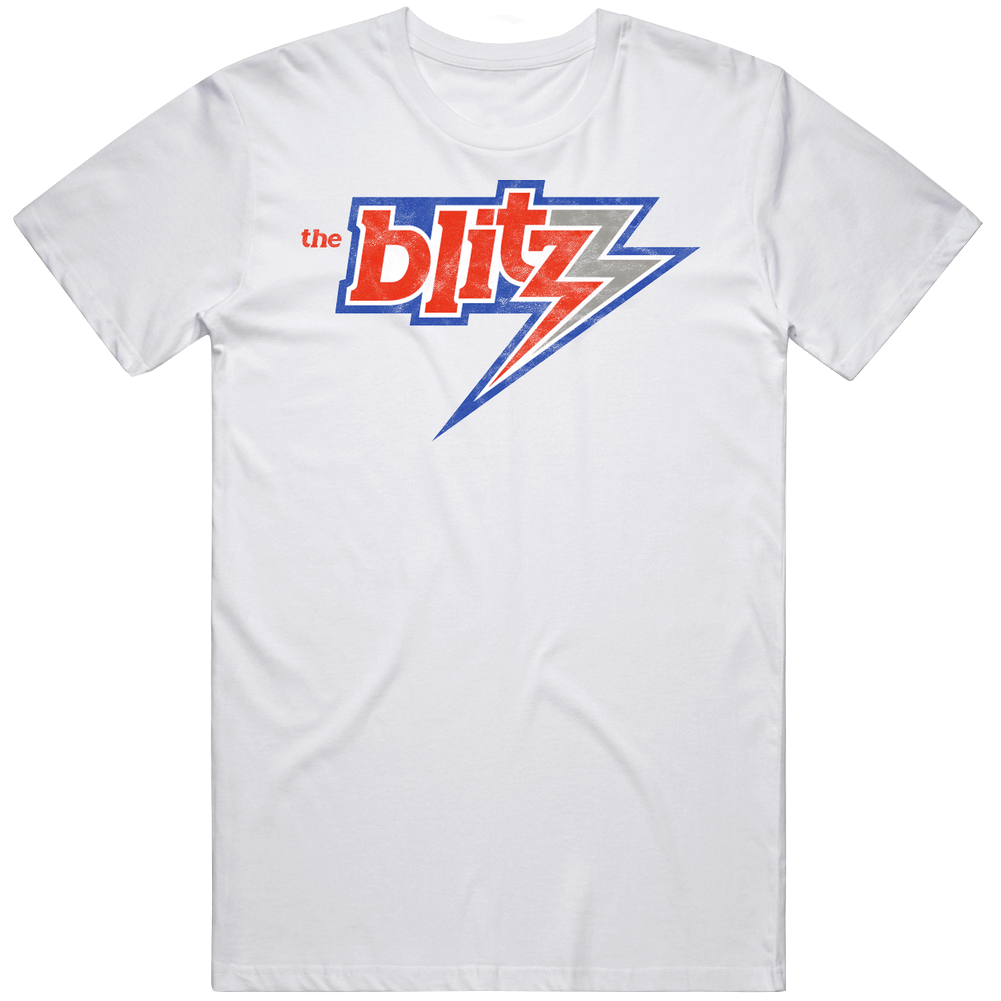 Chicago Blitz Usfl Defunct Football Team Worn Look Unisex Soft Cotton Tee T Shirt Chicago Blitz Usfl Defunct Football Team Worn Look Unisex Soft Cotton Tee T Shirt