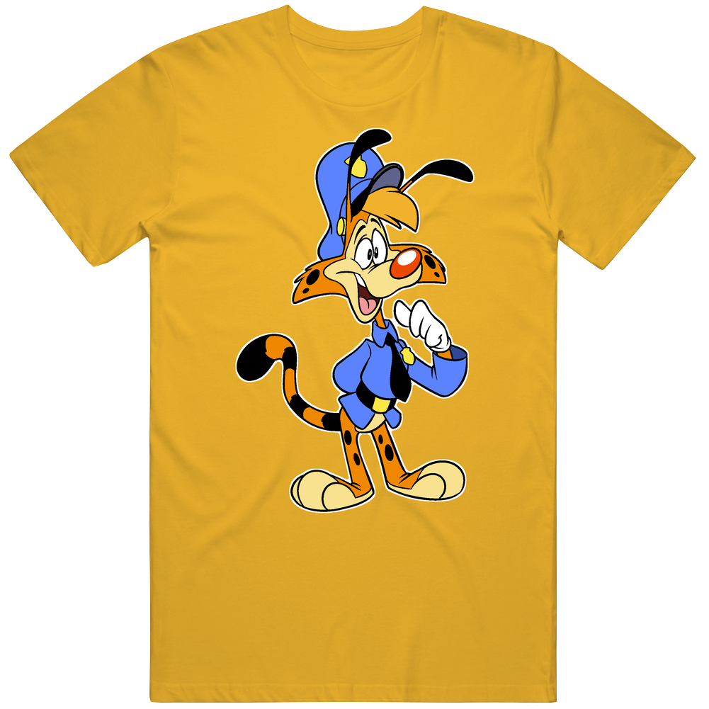 Bonkers Bobcat 90s Kids Tv Show Cartoon Unisex Soft Cotton Tee T Shirt Bonkers Bobcat 90s Kids Tv Show Cartoon Unisex Soft Cotton Tee T Shirt
