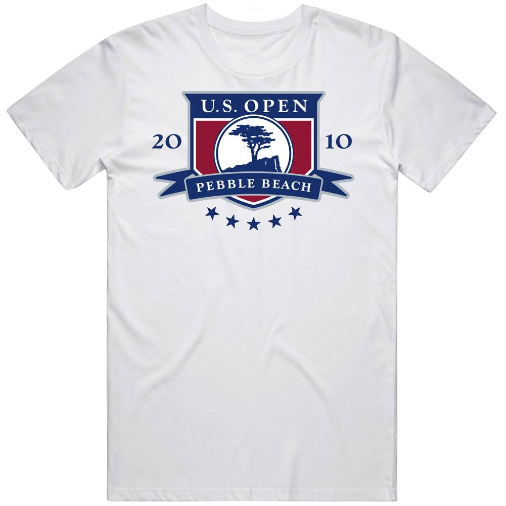 Us Open 2010 Pebble Beach Logo Pro Golf Fan Unisex Soft Cotton Tee T Shirt Us Open 2010 Pebble Beach Logo Pro Golf Fan Unisex Soft Cotton Tee T Shirt
