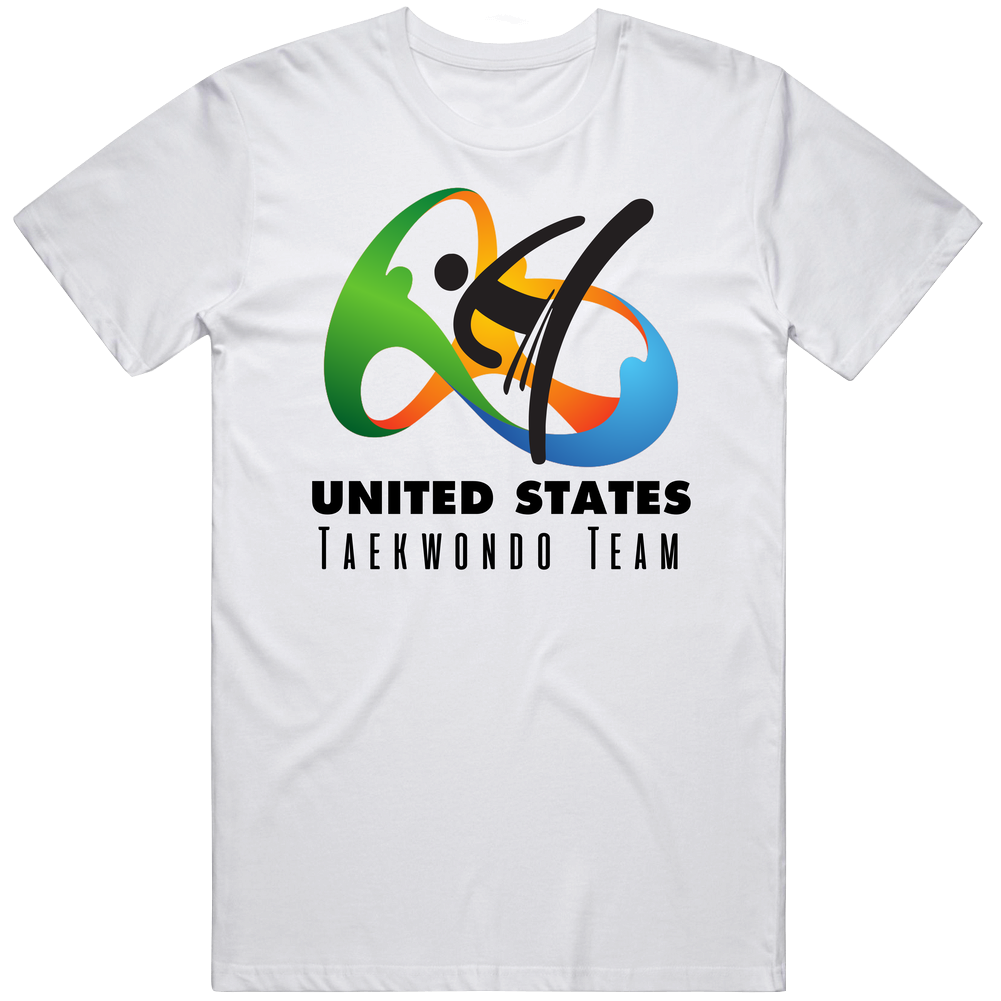 United States Taekwondo Team Rio 2016 Olympic Event Logo Unisex Soft Cotton Tee T Shirt