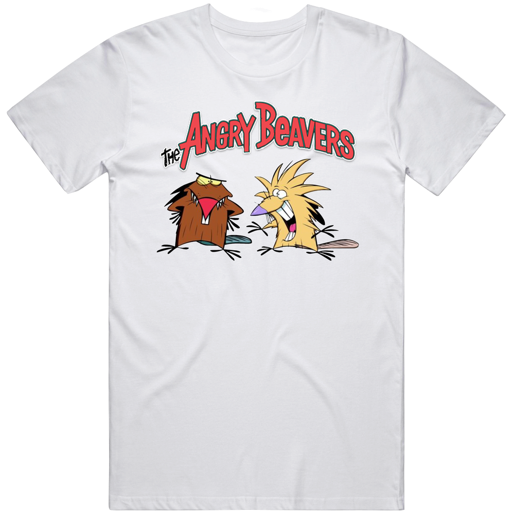 The Angry Beavers Tv Show Fan Unisex Soft Cotton Tee T Shirt The Angry Beavers Tv Show Fan Unisex Soft Cotton Tee T Shirt