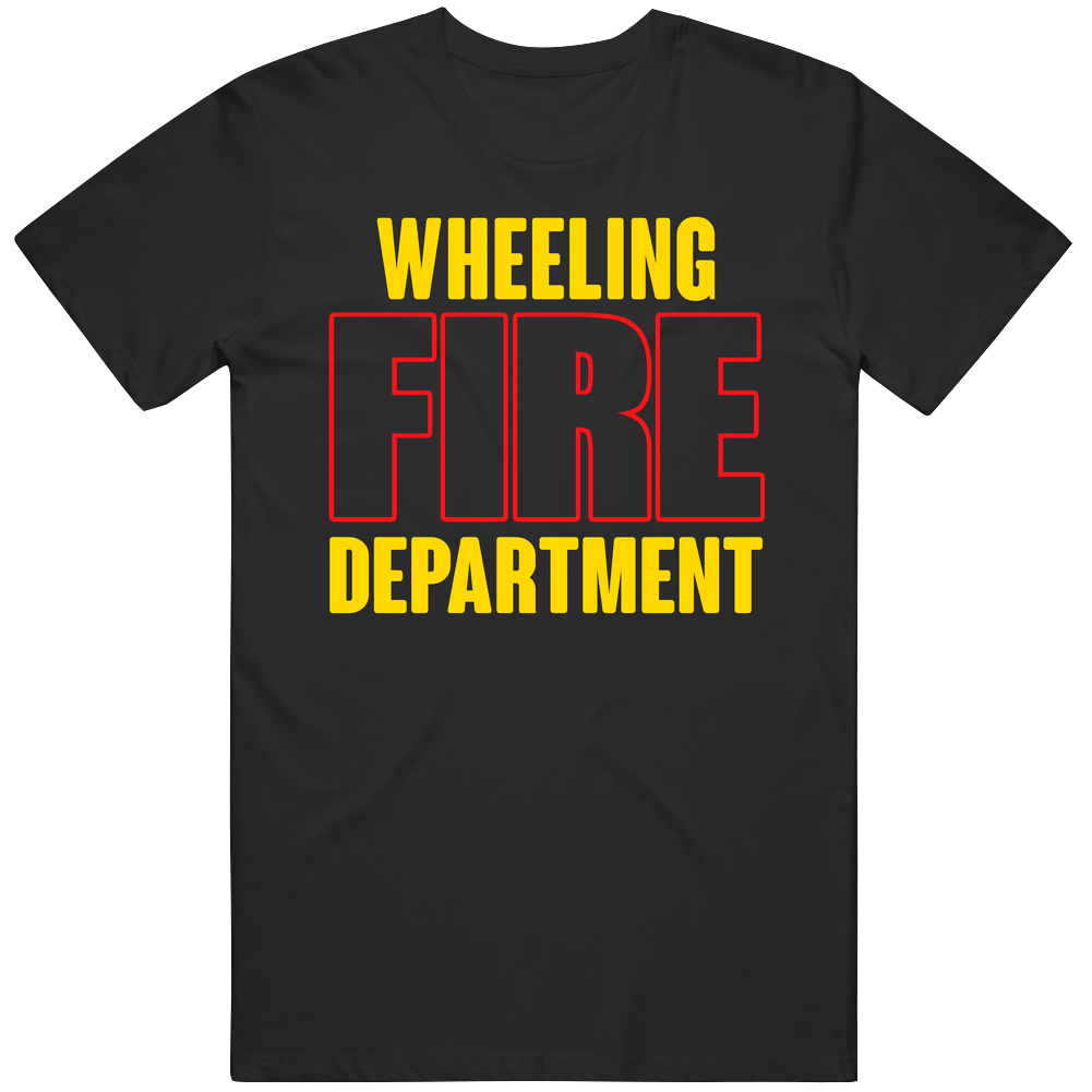 Wheeling Fire Department Personalized City Unisex Soft Cotton Tee T Shirt Wheeling Fire Department Personalized City Unisex Soft Cotton Tee T Shirt