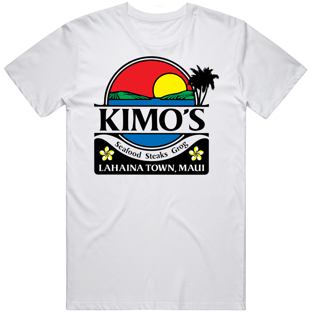 Kimo's Maui Hawaii Restaurant Unisex Soft Cotton Tee T Shirt