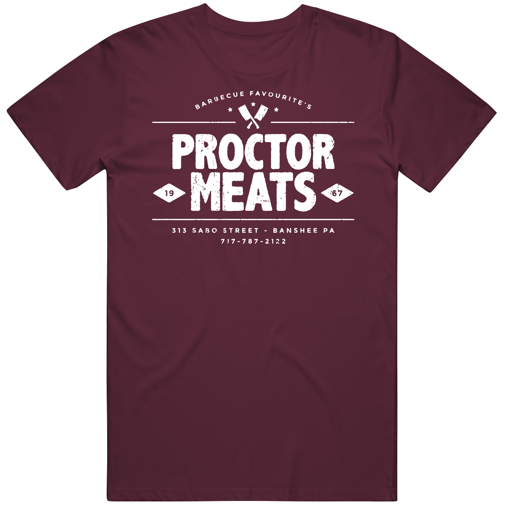 Proctor Meats Banshee Tv Grunge Unisex Soft Cotton Tee T Shirt Proctor Meats Banshee Tv Grunge Unisex Soft Cotton Tee T Shirt