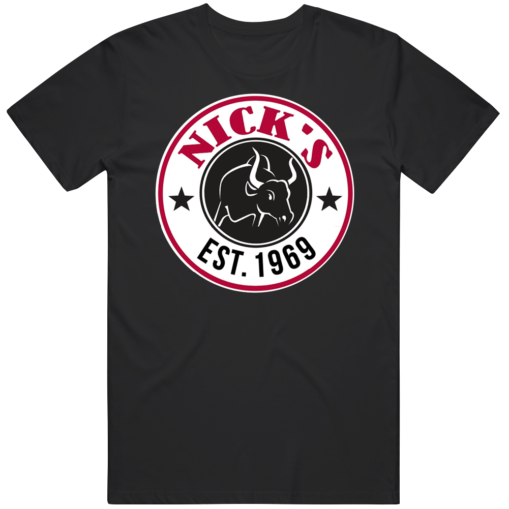 Nicks Roast Beef Philadelphia Restaurant Unisex Soft Cotton Tee T Shirt