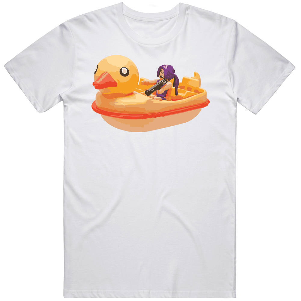 Sharkbite Rubber Duck Roblox Unisex Soft Cotton Tee T Shirt Sharkbite Rubber Duck Roblox Unisex Soft Cotton Tee T Shirt