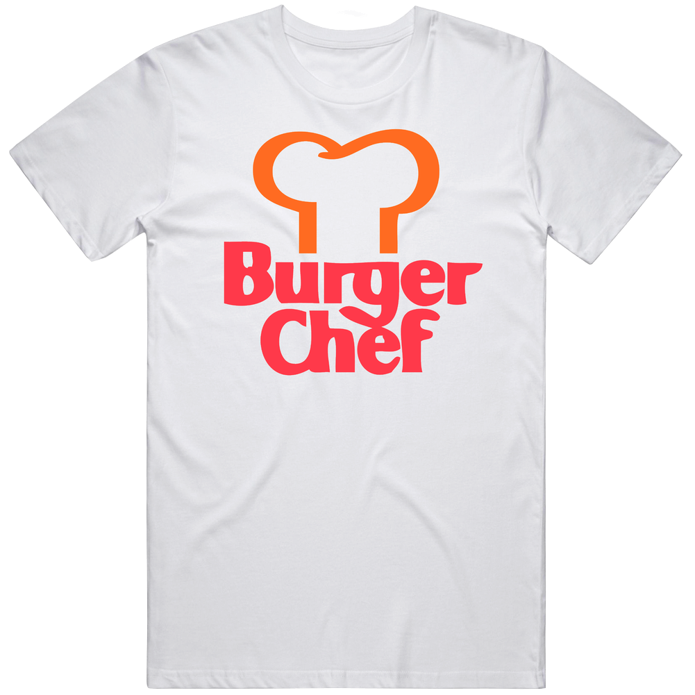 Burger Chef Fast Food Logo Unisex Soft Cotton Tee T Shirt Burger Chef Fast Food Logo Unisex Soft Cotton Tee T Shirt