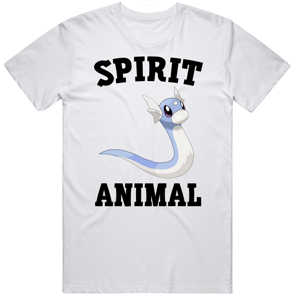 Dratini Is My Spirit Animal Unisex Soft Cotton Tee T Shirt Dratini Is My Spirit Animal Unisex Soft Cotton Tee T Shirt