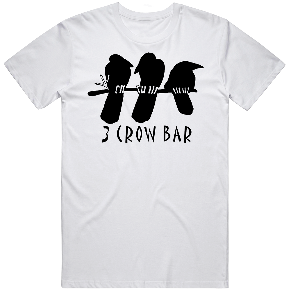 3 Crow Bar Nashville Tennessee Top Restaurants Food Fan Lover Foodie Unisex Soft Cotton Tee T Shirt