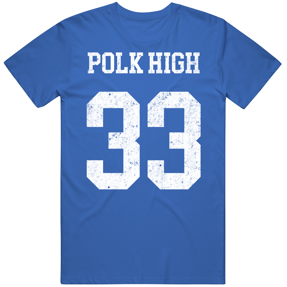 Polk High 33 Al Bundy Married With Children Retro Tv Show Unisex Soft Cotton Tee T Shirt