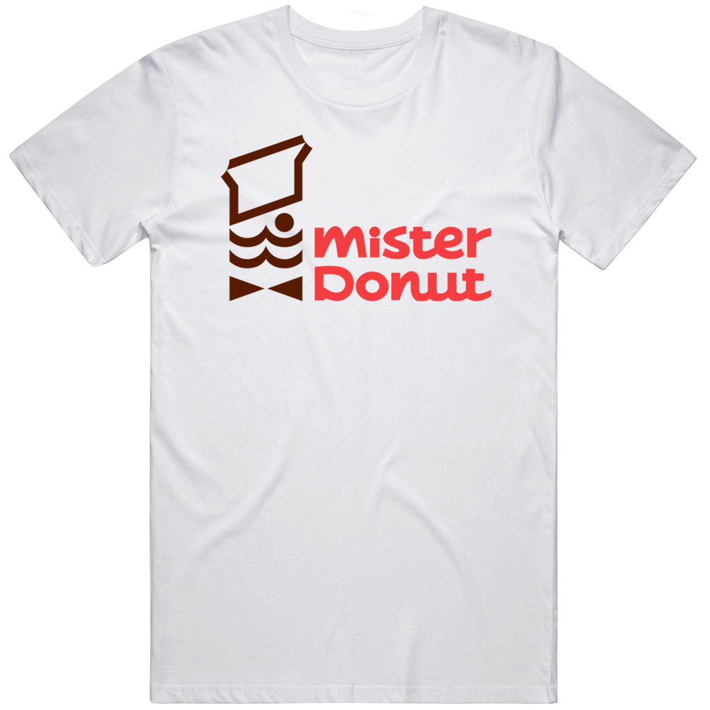 Mister Donut Logo Unisex Soft Cotton Tee T Shirt