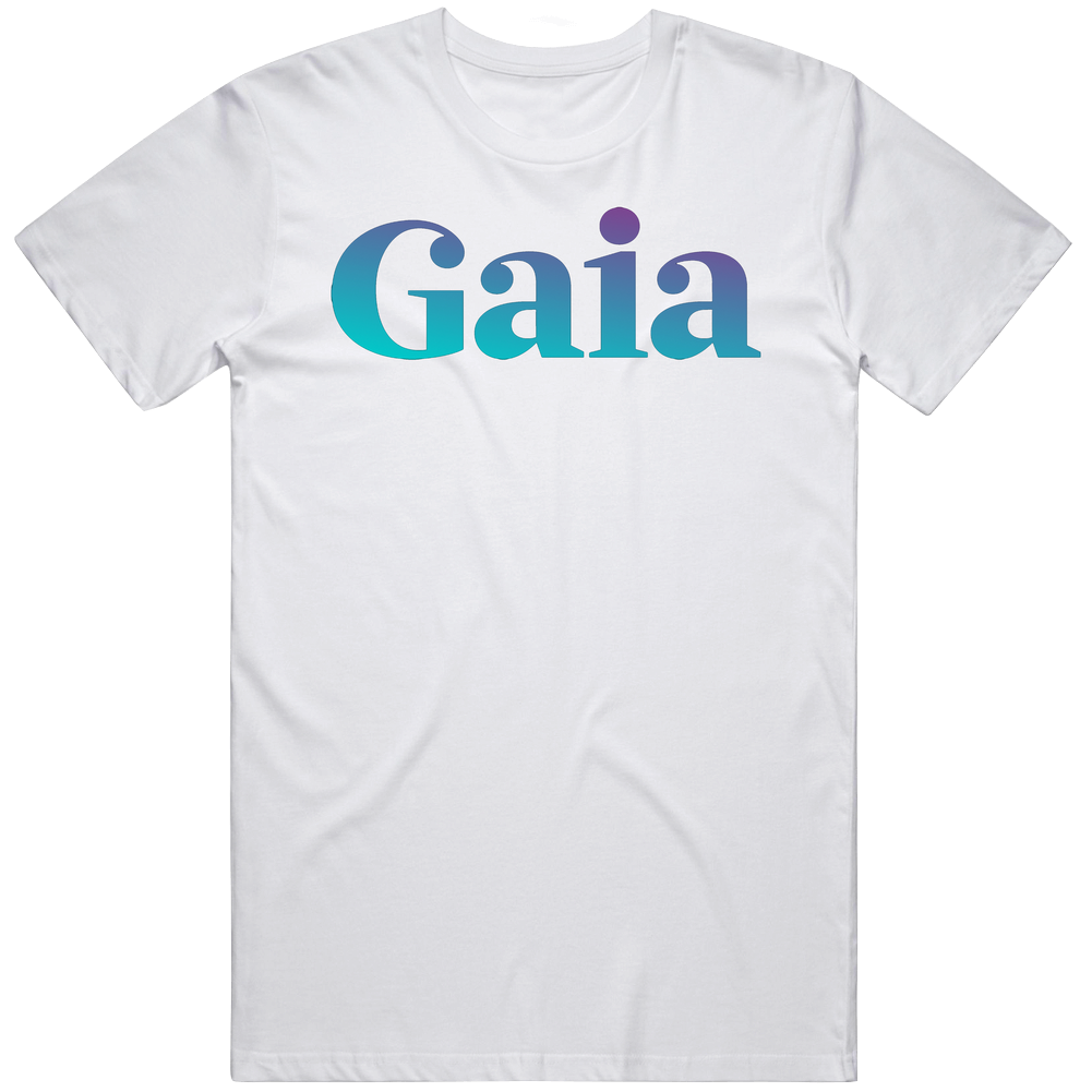 Gaia Inc Nasdaq Company Logo Employee Fan Unisex Soft Cotton Tee T Shirt