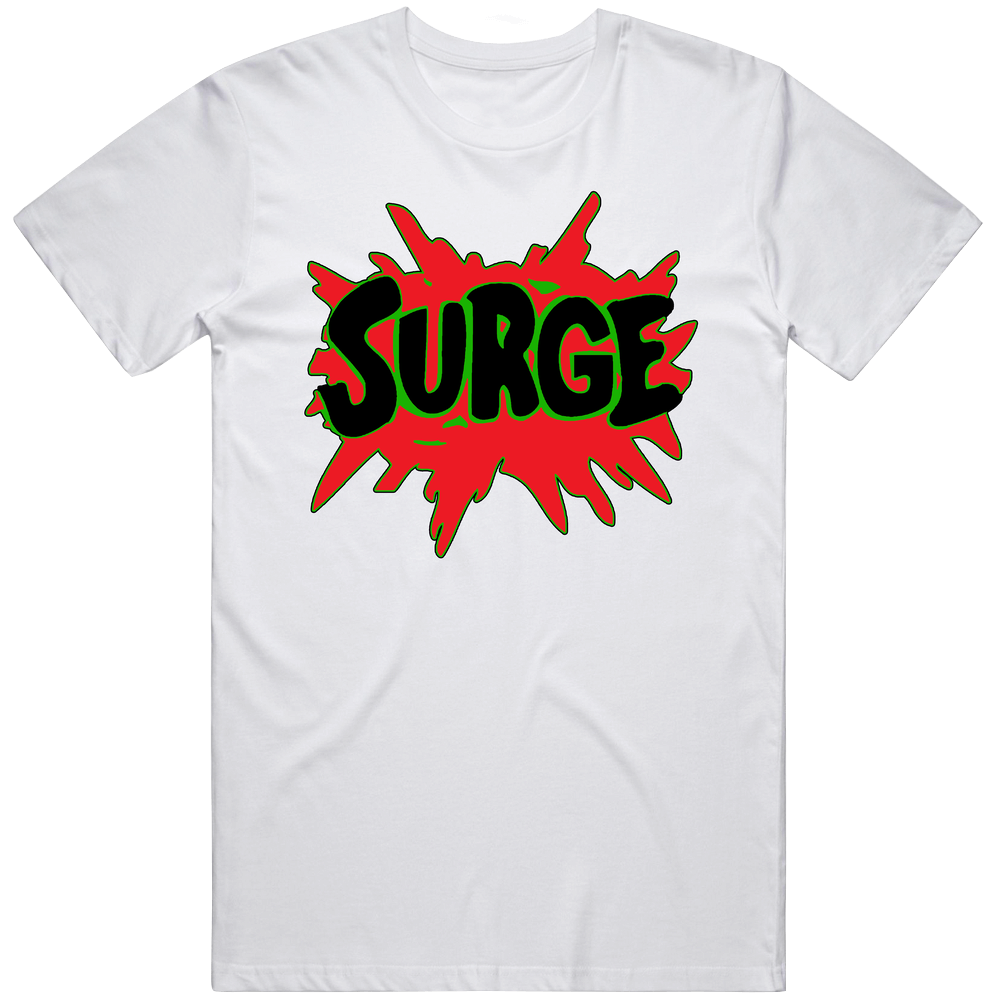 Surge Popular Discontinued Drink Unisex Soft Cotton Tee T Shirt