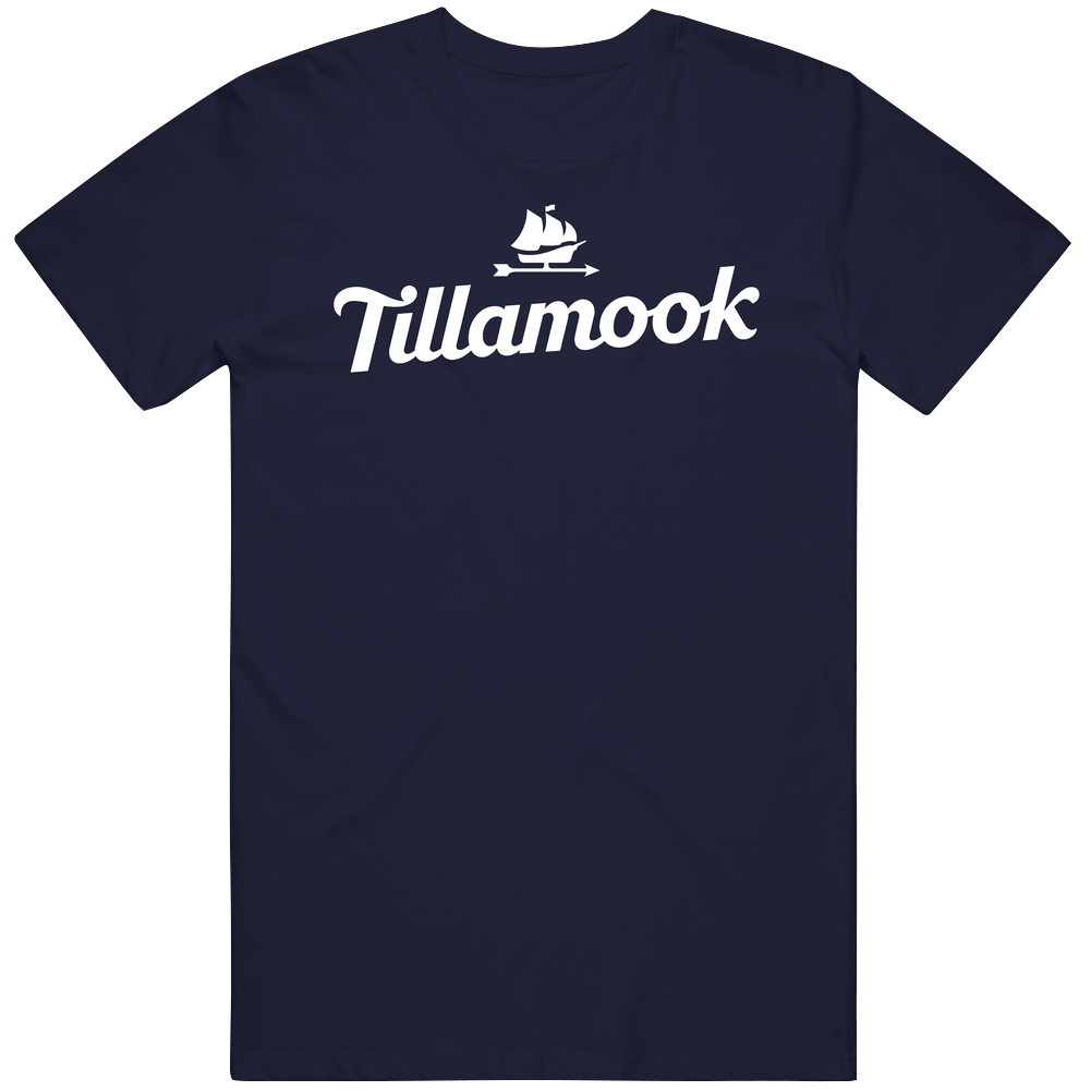 Tillamook Ice Cream Logo Unisex Soft Cotton Tee T Shirt