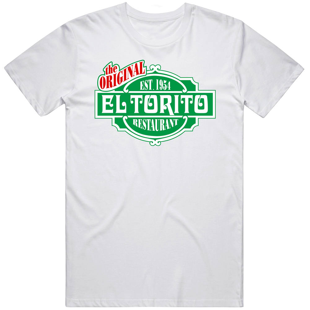 El Torito Original Mexican Grill Food Restaurant Logo Unisex Soft Cotton Tee T Shirt