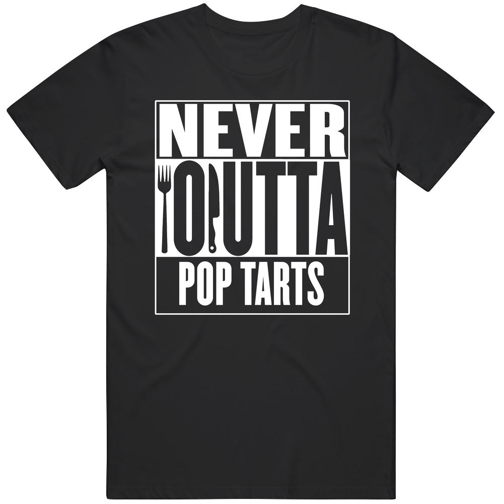 Never Outta Pop Tarts Straight Outta Compton Parody Unisex Soft Cotton Tee T Shirt