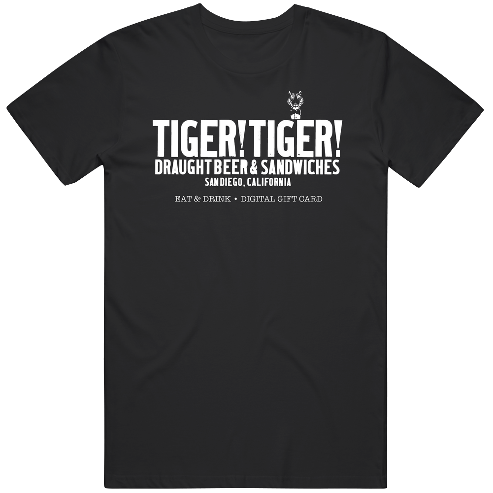 Tiger Tiger San Diego Restaurant Unisex Soft Cotton Tee T Shirt