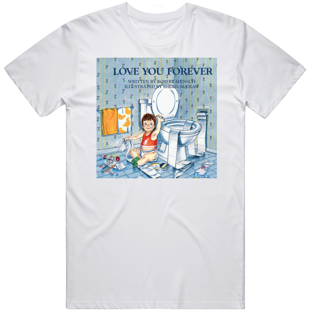 Love You Forever Classic Children's Storybook Cover Unisex Soft Cotton Tee T Shirt