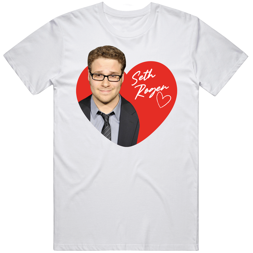 Seth Rogen 90s Movie Tv Stars Heartthrob Fan Unisex Soft Cotton Tee T Shirt
