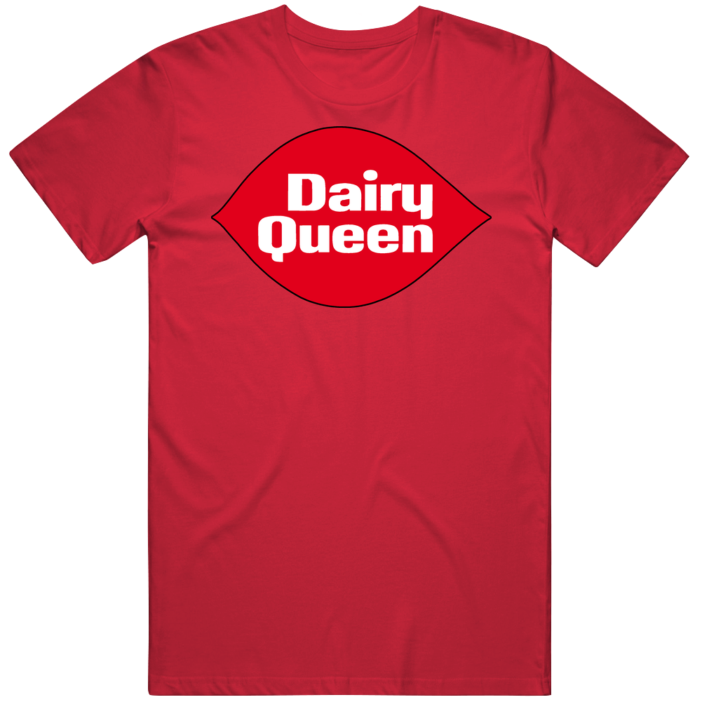 Dairy Queen Vintage Tee Unisex Red Unisex Soft Cotton Tee T Shirt
