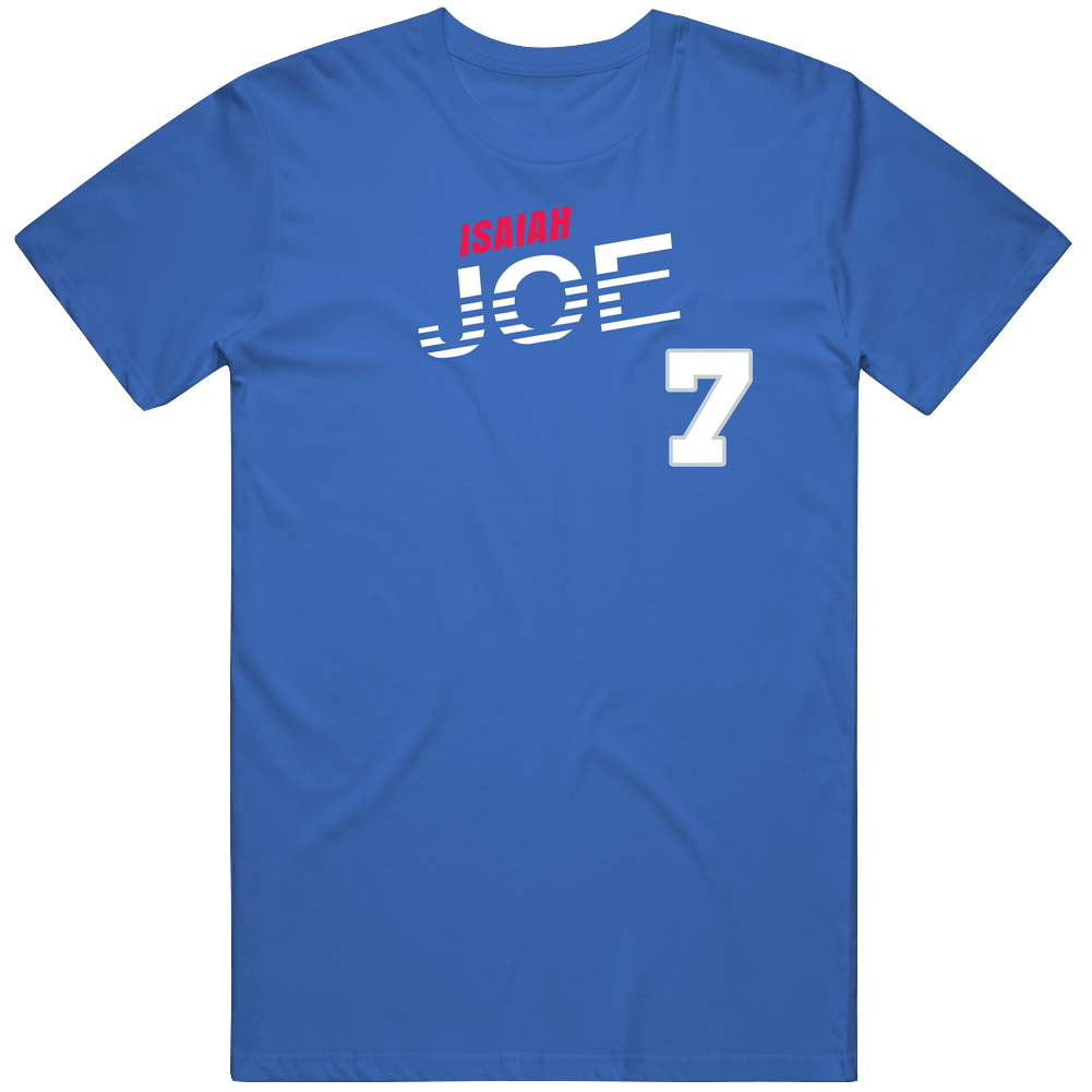 Isaiah Joe 7 Favorite Player Philadelphia Basketball Fan Unisex Soft Cotton Tee T Shirt
