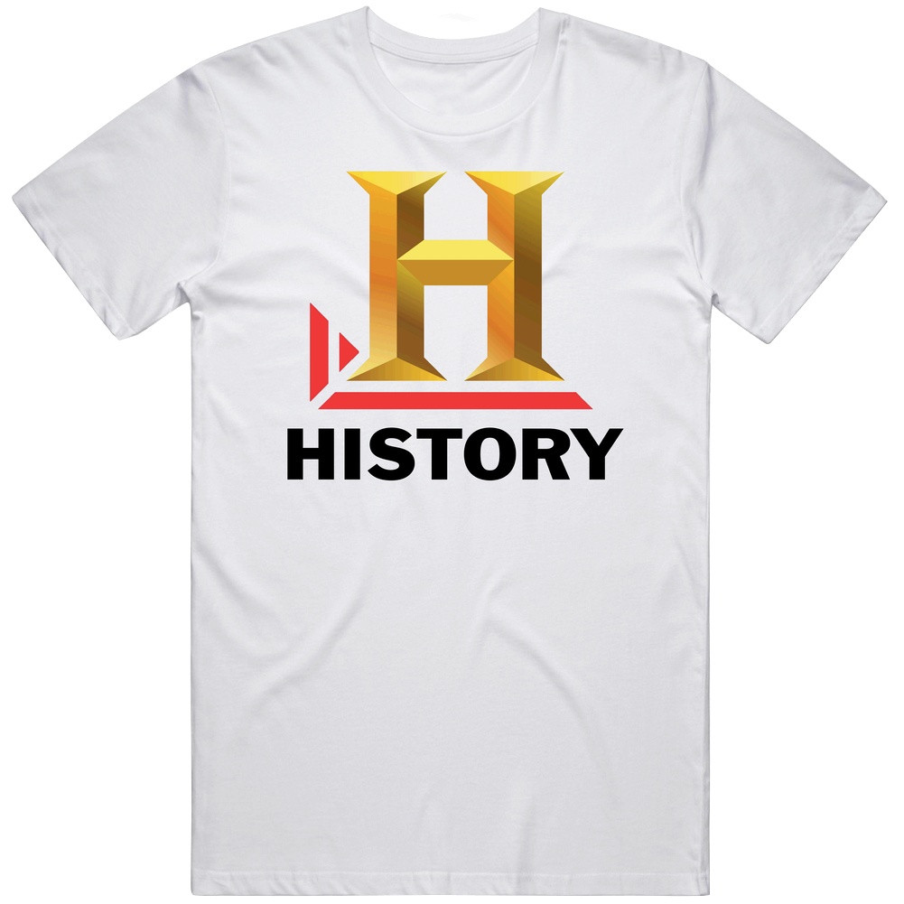 History Channel Cool Tv Television Station Logo Unisex Soft Cotton Tee T Shirt