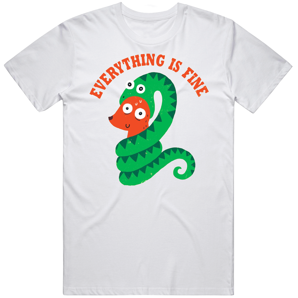 Everything Is Fine Ella White Lucifer Tv Unisex Soft Cotton Tee T Shirt Everything Is Fine Ella White Lucifer Tv Unisex Soft Cotton Tee T Shirt